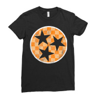 Tennessee Flag Weekend Fan Of The Vols Football Orange White T Shirt Ladies Fitted T-shirt | Artistshot