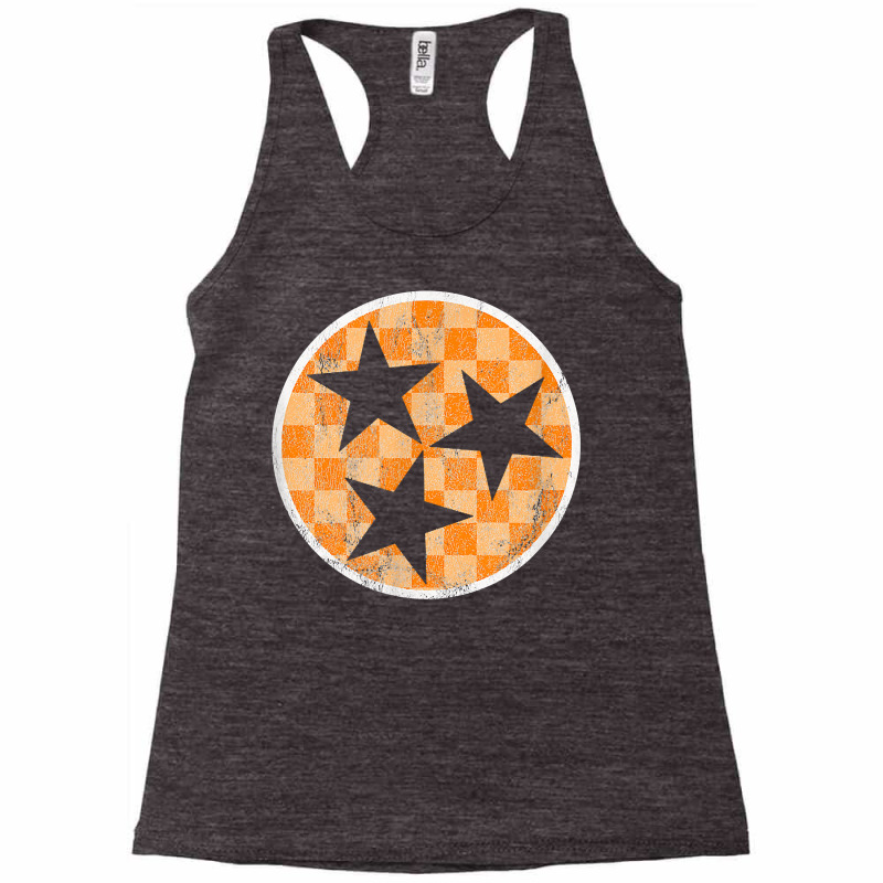 Tennessee Flag Weekend Fan Of The Vols Football Orange White T Shirt Racerback Tank by cm-arts | Artistshot