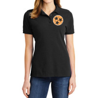 Tennessee Flag Weekend Fan Of The Vols Football Orange White T Shirt Ladies Polo Shirt | Artistshot