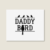 Daddy Bird Landscape Canvas Print | Artistshot