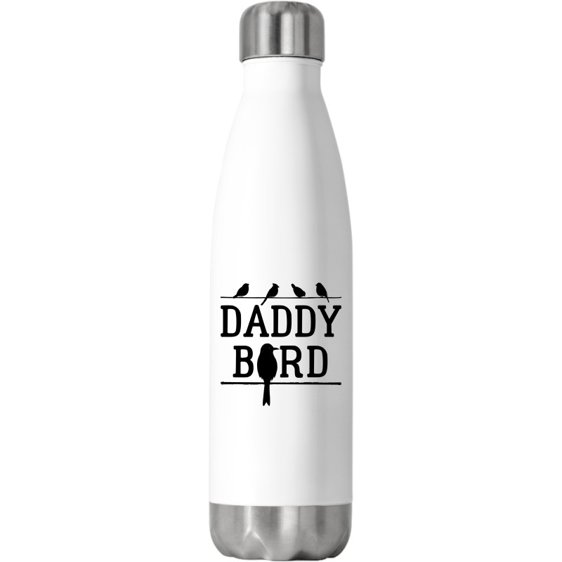 Daddy Bird Stainless Steel Water Bottle | Artistshot