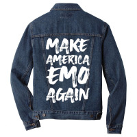 Make America Emo Again Men Denim Jacket | Artistshot