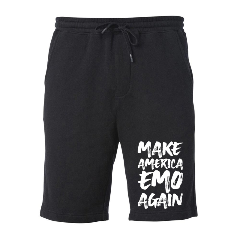 Make America Emo Again Fleece Short by Kosdapen517 | Artistshot