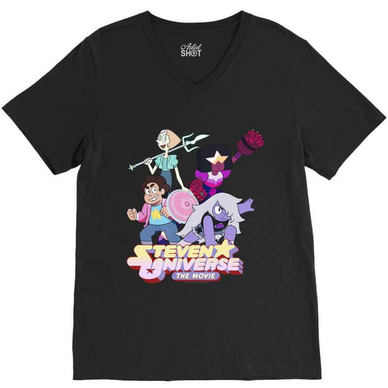 Cn Steven Universe The Movie Group Shot V-neck Tee | Artistshot