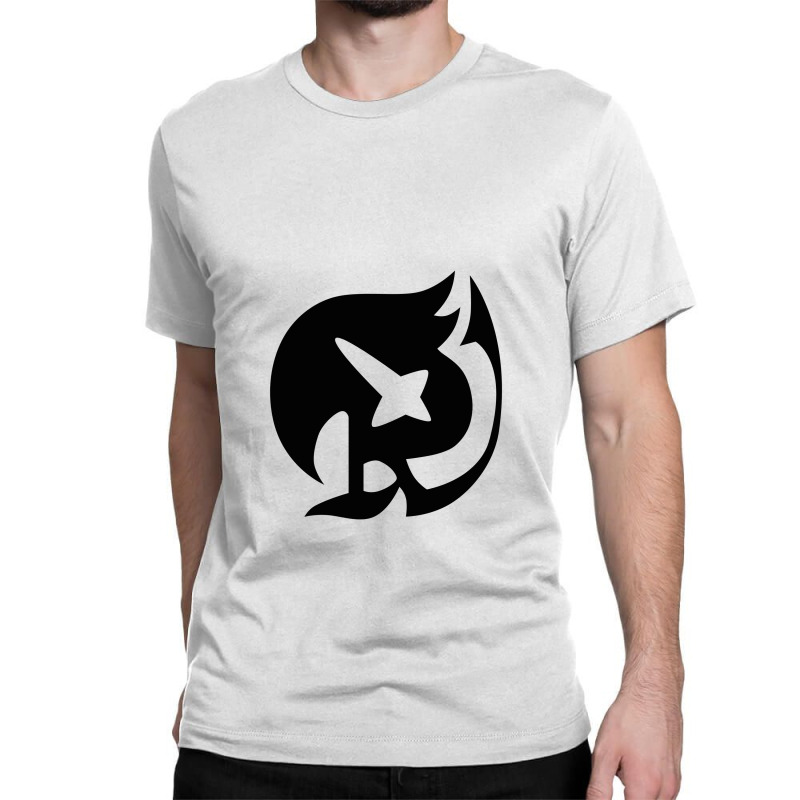 Raven Tail Symbol Classic T-shirt | Artistshot