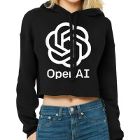 Openai - Artificial Intelligence Research, Machine Learning Cropped Hoodie | Artistshot