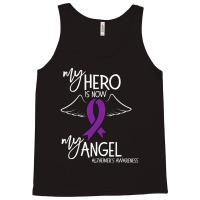 My Hero Is Now My Angel Alzheimers Awareness Tank Top | Artistshot