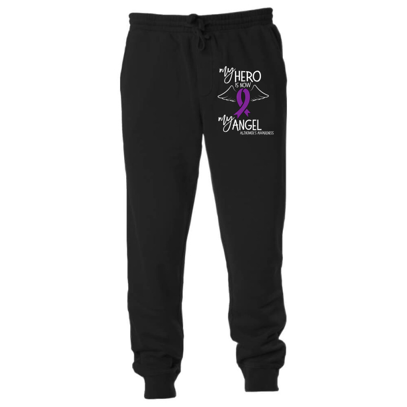 My Hero Is Now My Angel Alzheimers Awareness Unisex Jogger | Artistshot