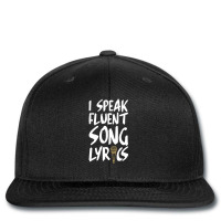 I Speak Fluent Song Lyrics Music Broadway Singer Songwriter Printed Hat | Artistshot