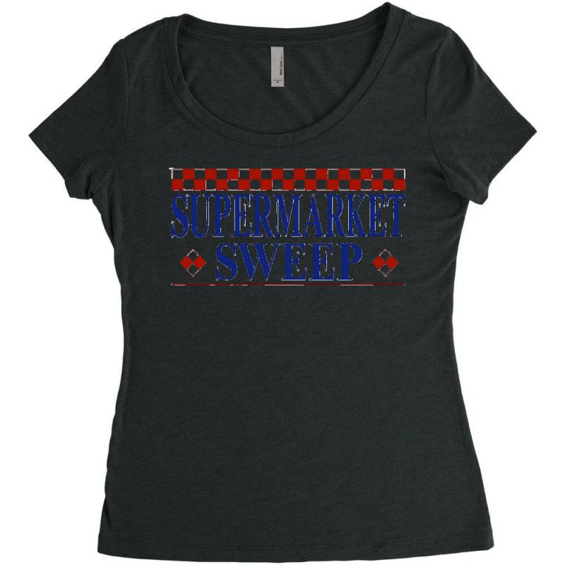 Supermarket Sweep Classic Women's Triblend Scoop T-shirt by cm-arts | Artistshot