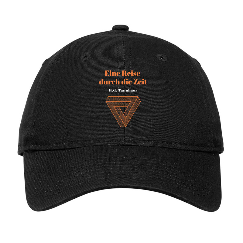 Eine Reise Durch Die Zeit - H.g. Tannhaus Dark Adjustable Cap | Artistshot