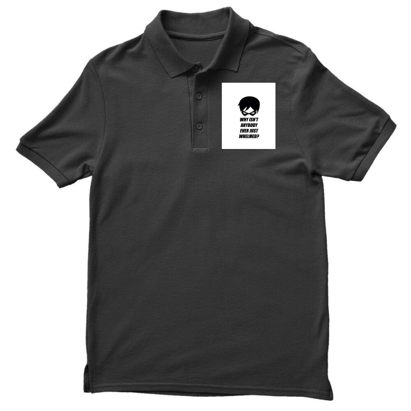 Whelmed Graphic Men's Polo Shirt | Artistshot