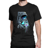 Space Jelly Fish Astronaut Science Galaxy Spaceman Cosmonaut Classic T-shirt | Artistshot