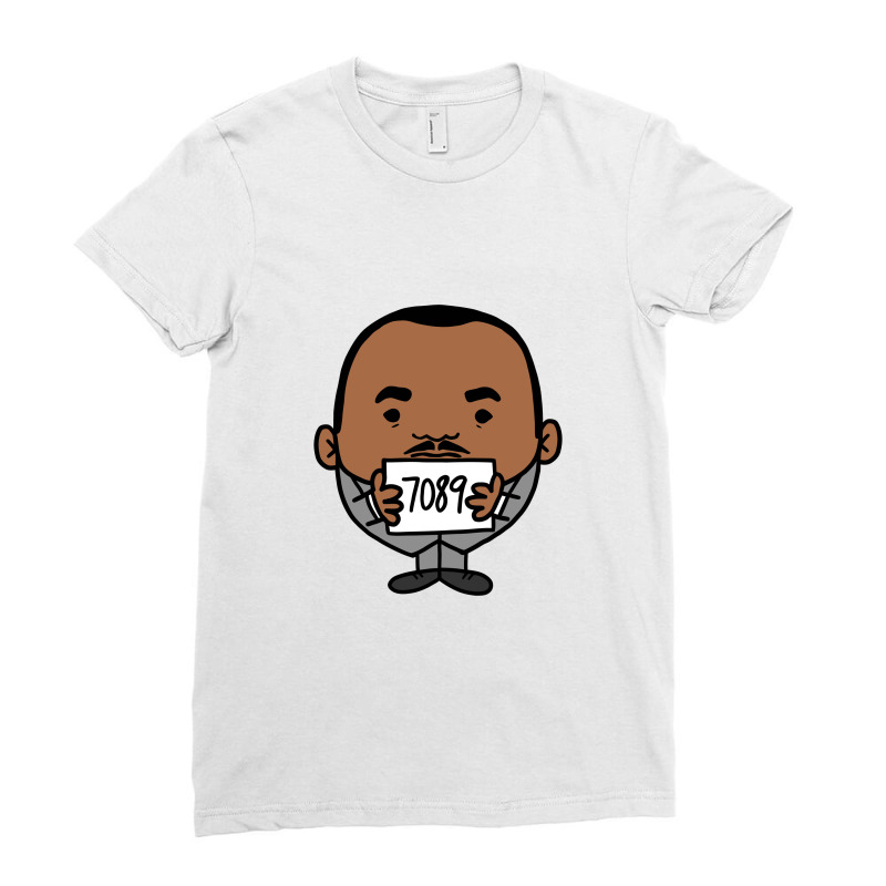 Martin Luther King Jr Ladies Fitted T-Shirt by rongpuluhduapuluh | Artistshot