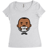 Martin Luther King Jr Women's Triblend Scoop T-shirt | Artistshot