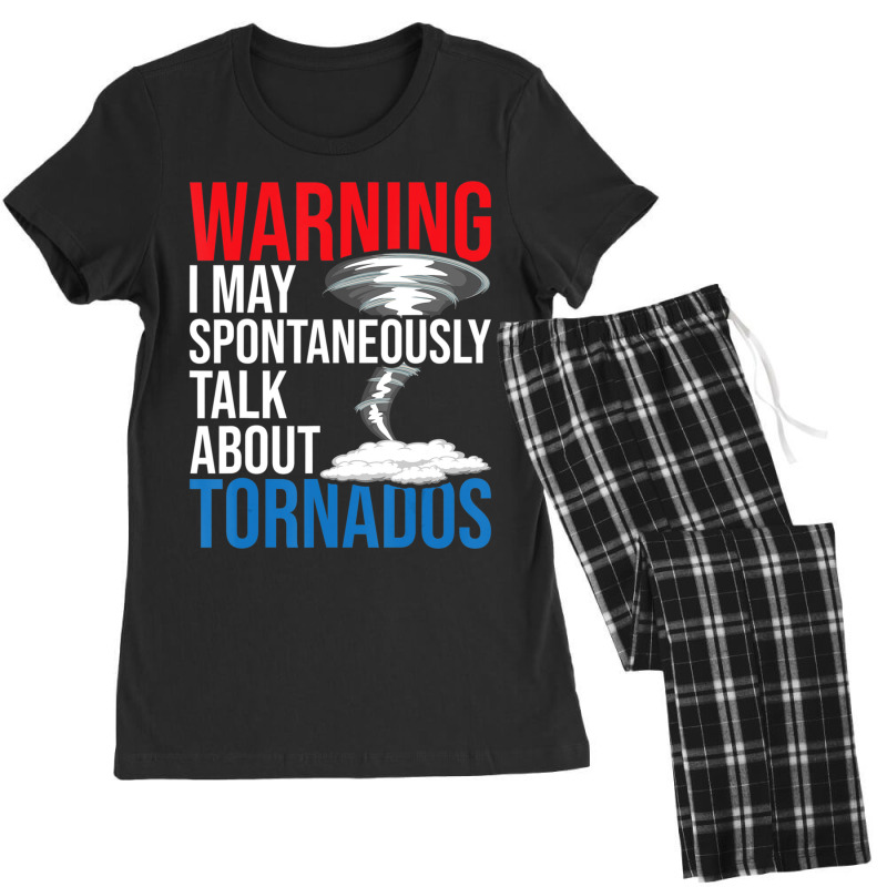 Spontaneously Talk About Tornados Hurricane Chaser Women's Pajamas Set by Kuwannin528 | Artistshot