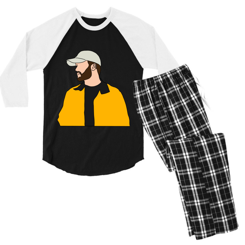 Quinn Xcii Quinn Hat Men's 3/4 Sleeve Pajama Set | Artistshot