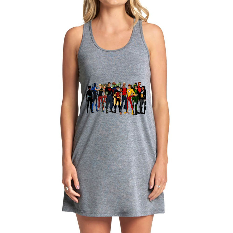 Young Justice Tank Dress by HARRIETNELSON | Artistshot