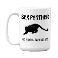 Yellow Sex Panther 15 Oz Coffee Mug | Artistshot