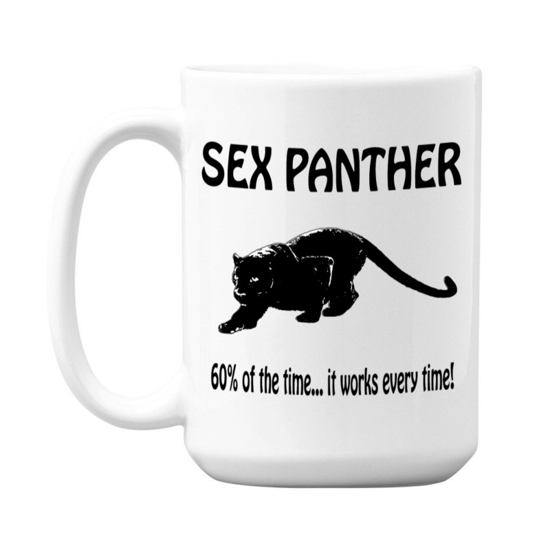 Yellow Sex Panther 15 Oz Coffee Mug by QuaidXan | Artistshot