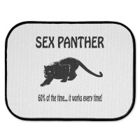 Yellow Sex Panther Rear Car Mat | Artistshot