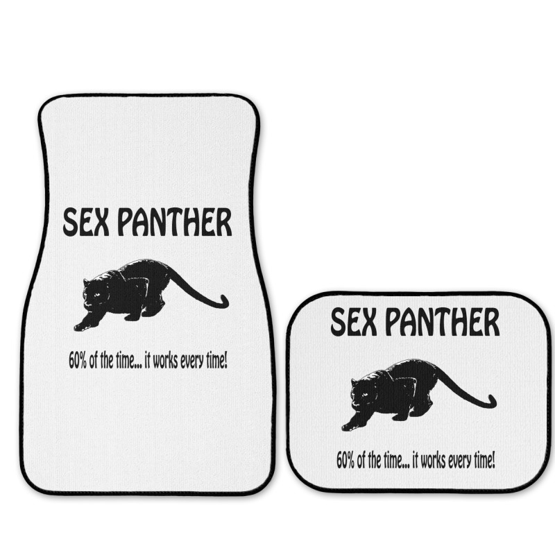 Yellow Sex Panther Full Set Car Mats by QuaidXan | Artistshot