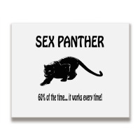 Yellow Sex Panther Metal Print Horizontal | Artistshot