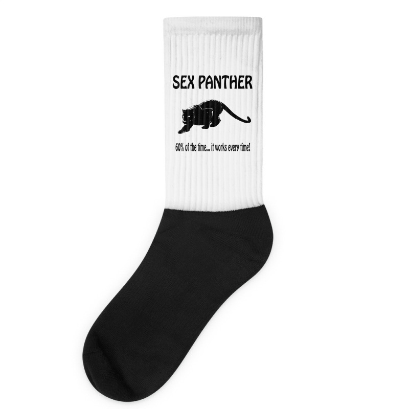 Yellow Sex Panther Socks by QuaidXan | Artistshot