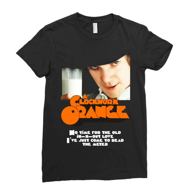 A Clockwork Orange Quote Design Ladies Fitted T-Shirt by Kanmosrin52 | Artistshot