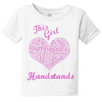 Best Girls Fun Handstand Gymnastics Gift Tshirt Baby Tee | Artistshot