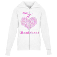 Best Girls Fun Handstand Gymnastics Gift Tshirt Youth Zipper Hoodie | Artistshot