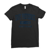 East Providence Rhode Island Ri Vintage Athletic Sports Desi Ladies Fitted T-shirt | Artistshot