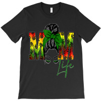 Womens World's Dopest Mom Ever Weed Mom Life Vintage T-shirt | Artistshot