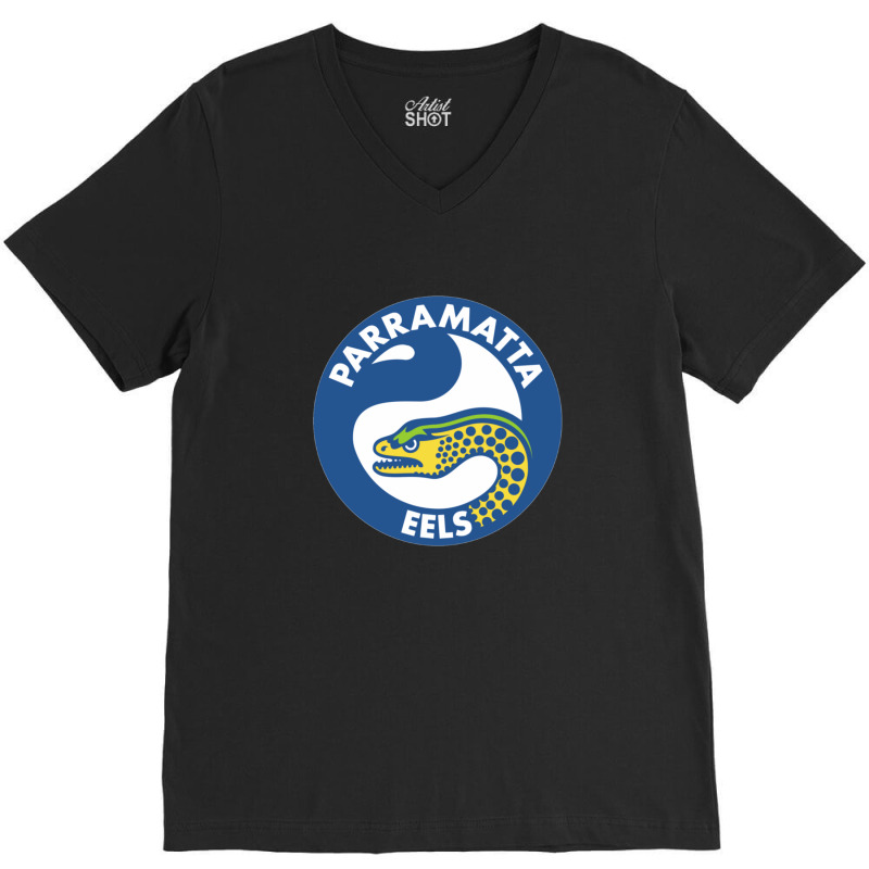 Parramatta Eels V-Neck Tee by JACQUELINEMARIASMITH | Artistshot