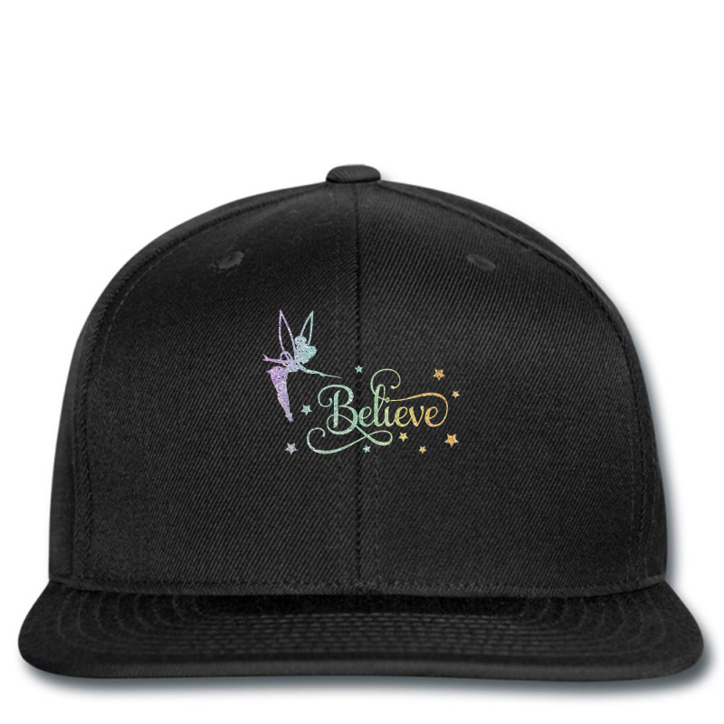 Tinkerbell Believe Funny Tinkerbellglitter Tinkerbell Glitter Fairy Ch Printed hat by cm-arts | Artistshot