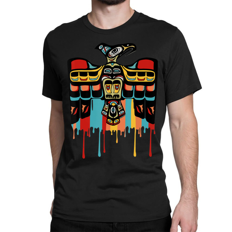 Thunderbird Native American Classic T-shirt by atereabag | Artistshot