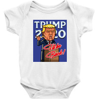 Donald Trump Podium 2020 Baby Bodysuit | Artistshot