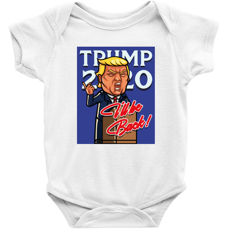 Donald Trump Podium 2020 Baby Bodysuit | Artistshot