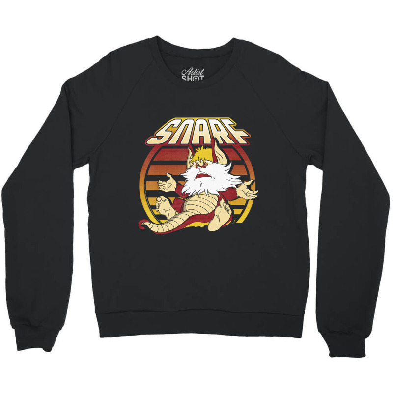 Thundercats Snarf Retro Sunset Portrait Crewneck Sweatshirt by atereabag | Artistshot