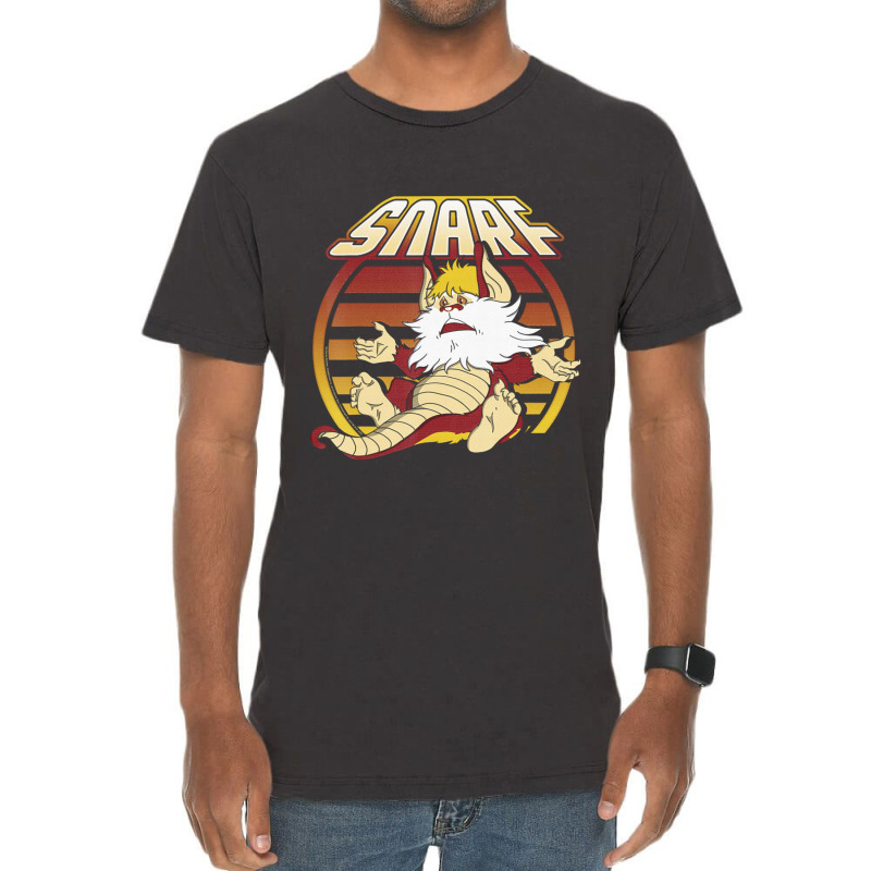 Thundercats Snarf Retro Sunset Portrait Vintage T-Shirt by atereabag | Artistshot