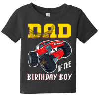 Mens Dad Of The Birthday Boy, Your Monster Truck Birthday Baby Tee | Artistshot