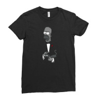 Homer Ladies Fitted T-shirt | Artistshot