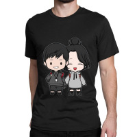 Cute-cartoon-couples- Classic T-shirt | Artistshot