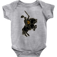 Bitcoin Crusader T Shirt Baby Bodysuit | Artistshot