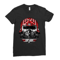 Top Gun Goose Helmet Ladies Fitted T-shirt | Artistshot