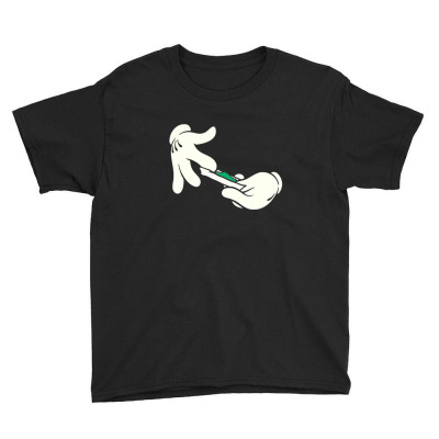Fingers Youth Tee Designed By Disgus_thing