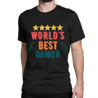 Worlds Best Gamer Classic Classic T-shirt | Artistshot