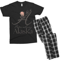 Proud Lady Petersburg Alaska Women Home Sweet Home Men's T-shirt Pajama Set | Artistshot