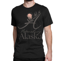 Proud Lady Petersburg Alaska Women Home Sweet Home Classic T-shirt | Artistshot