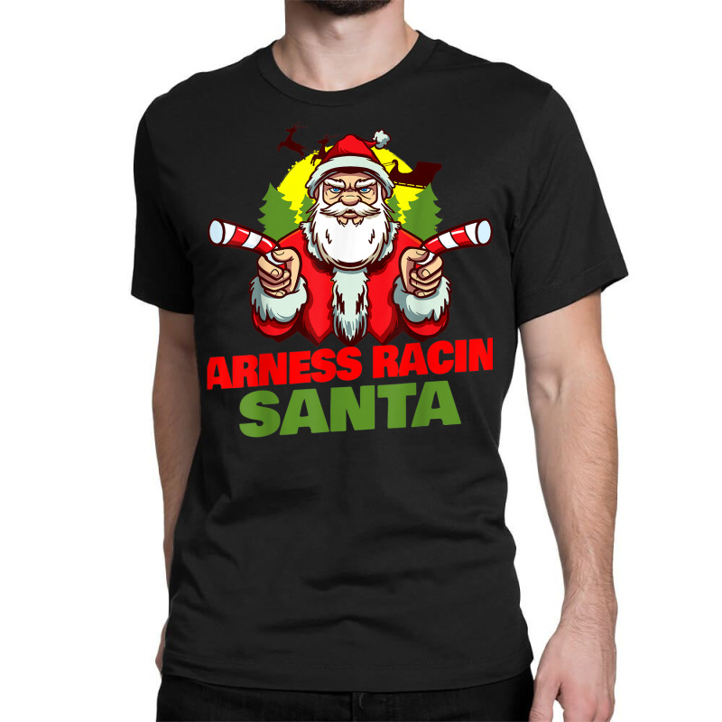 Harness Racing Santa Claus Christmas Holiday Harness Racing Classic T-shirt | Artistshot